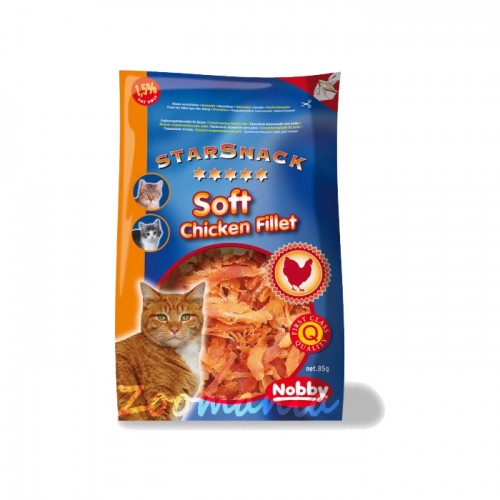 Лакомство за котки StarSnack "Меки пилешки филенца"
