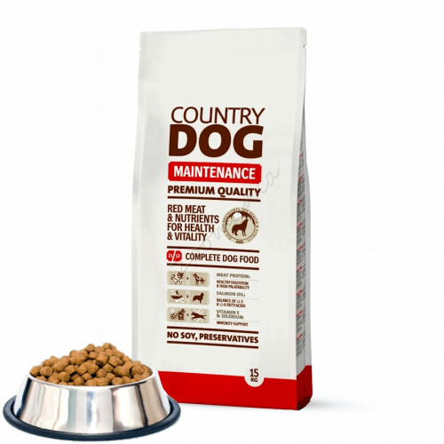 Насипна суха храна за кучета „Country Dog Maintenance“ - 0.500 кг от чувал