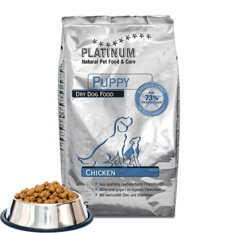 Първокласна храна за кученца „Platinum Puppy Chicken” -  0.500 кг