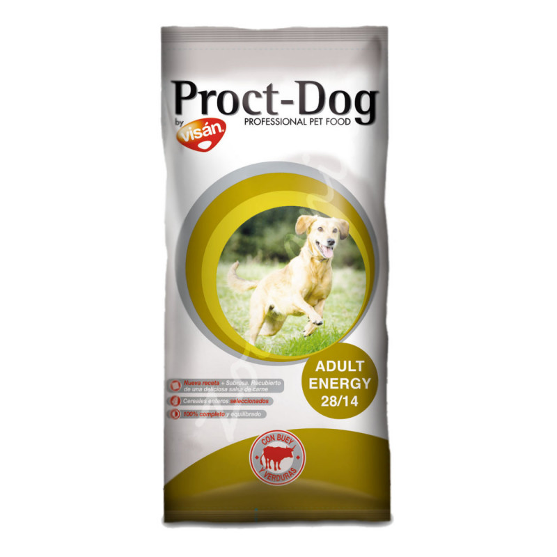 Икономична кучешка храна за работни породи Proct Dog Adult Energy 28/14 - 20 кг