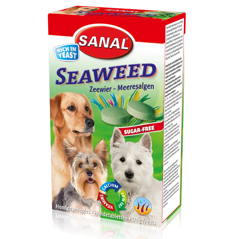 Хранителна добавка за кучета Sanal - Dog Seaweed - 100 гр.