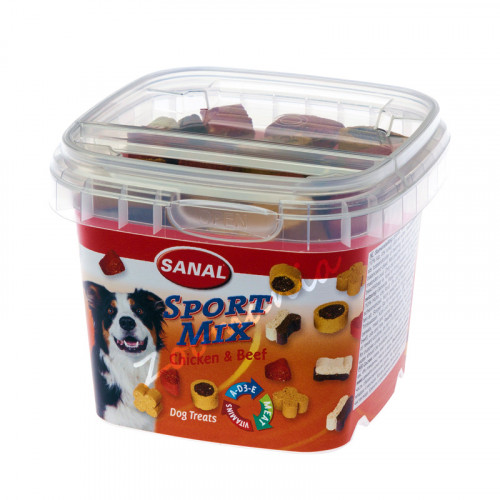 Бисквитки за активни кучета Sanal Sport Mix - 100 гр