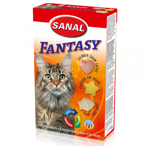 Sanal Витамини за котки Фентъзи Микс - 150 гр