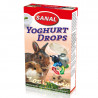 Лакомство за зайче, хамстер и морско свинче с кисело мляко - Sanal Rodent Drops Yoghurt - 45 гр