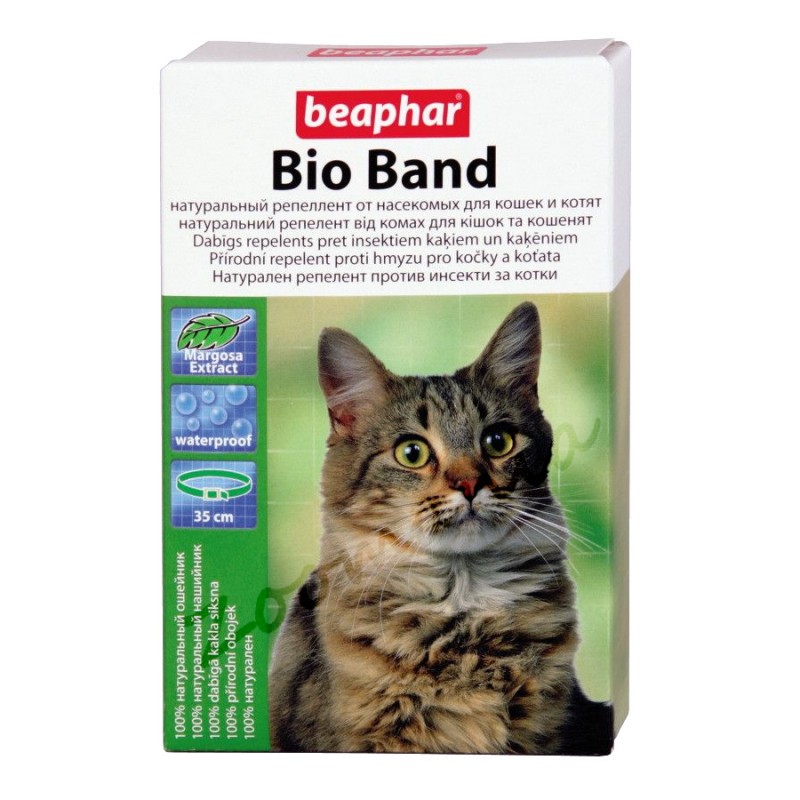 Противопаразитна каишка за котенца и котки - Beaphar Bio Band