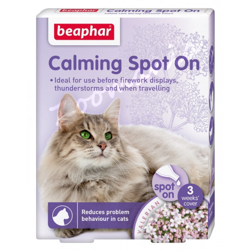 Успокояващи капки за котки - Beaphar Spot On