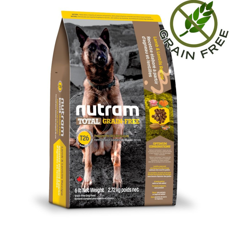 Хипоалергична и холистична кучешка храна T27 Nutram Total Grain-Free® Chicken & Turkey Dog Small Breed Dog Food