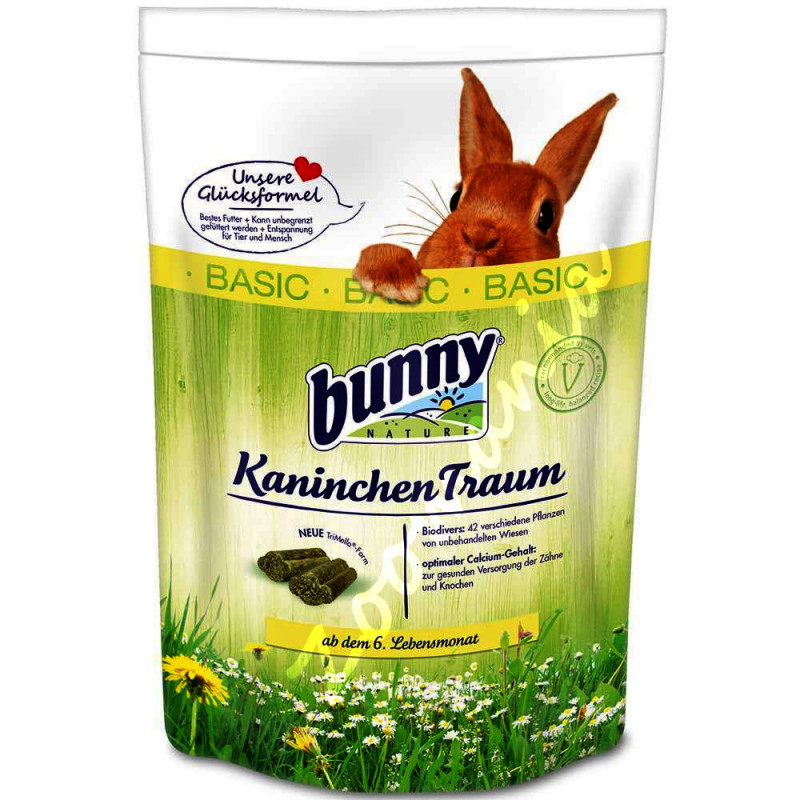 Качествена храна за декоративни зайци - Bunny Kaninchentraum Basic