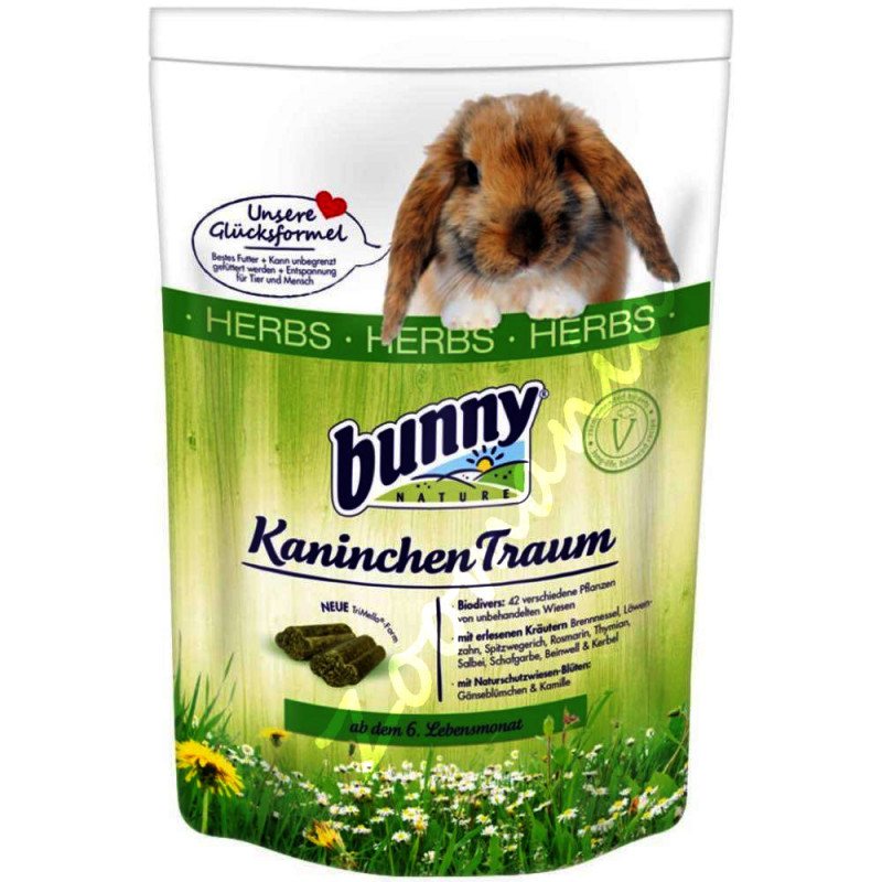 Качествена храна за декоративни зайци - Bunny Kaninchentraum Herbs
