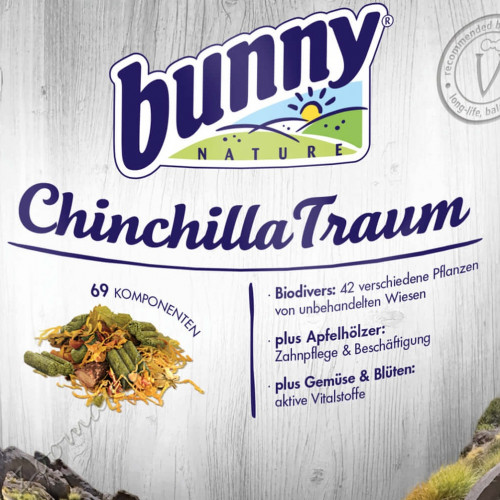 Качествена храна за чинчила Bunny Chinchilla Basic 1.5 кг