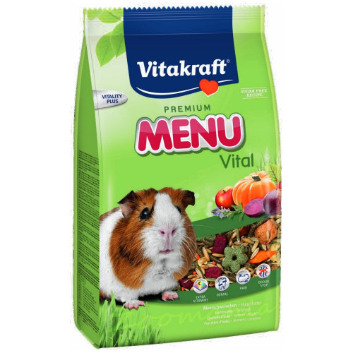 Качествена храна за морски свинчета Vitacraft Premium Menu Vital 1 кг