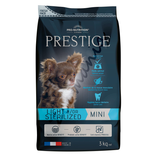 Flatazor Prestige Dog Mini Light &/Or Sterilized - 3 кг