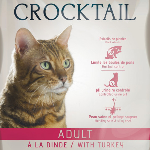 Френска храна за котки - Flatazor Crocktail Adult with Turkey 2 кг