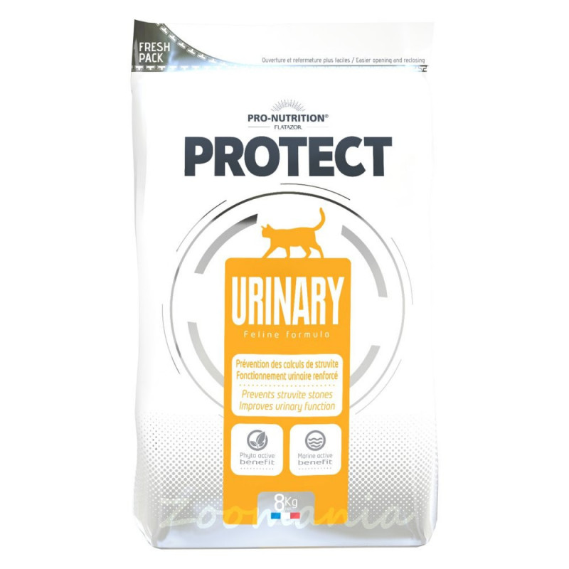 Лечебна храна за котки с бъбречни и уринарни проблеми Flatazor Protect Urinary 8 кг