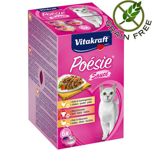 Poésie® със сос Мултипак - 6х85гр