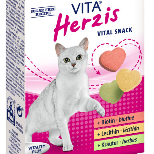 Витамини за котенца Vitakraft Vita® Herzis - 50 бр.