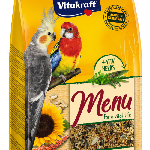 Качествена храна за кордела Vitakraft Premium Menu - 1кг