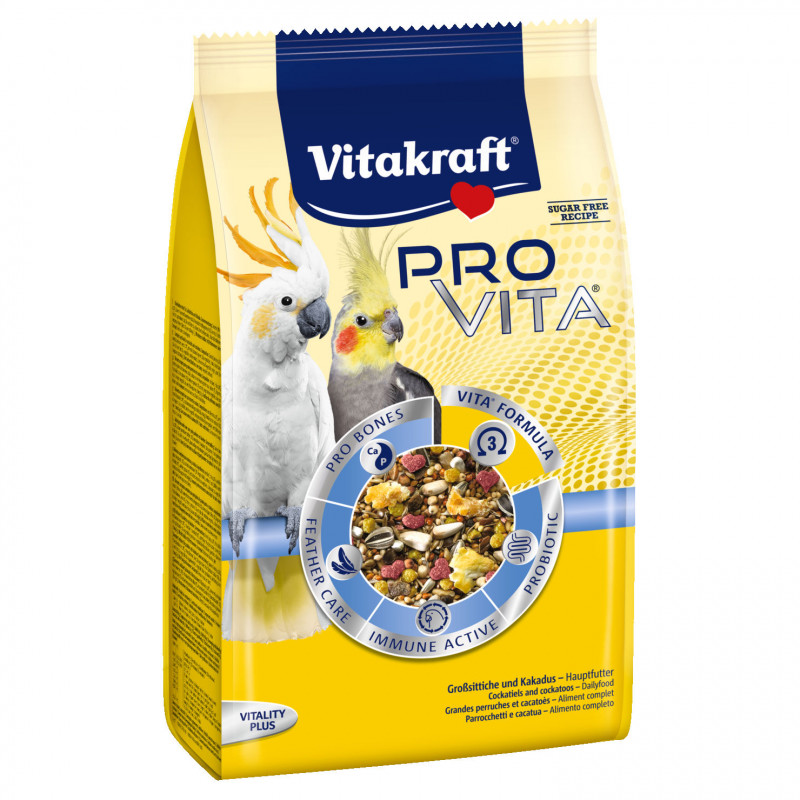 Качествена храна за средни папагали Vitakraft Pro Vita® 800 гр