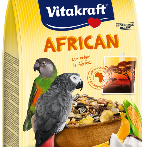 Качествена храна за големи папагали Vitakraft African - 750гр