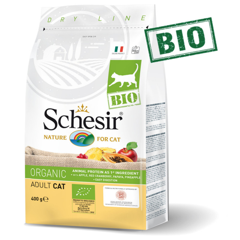 Schesir Cat Bio Maintenance  - био храна за котки. Супер премиум качество!