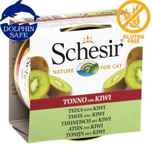Schesir Cat Tuna with Kiwi - консерва за котки 75 гр