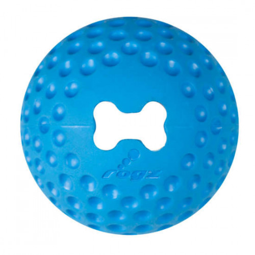 Rogz Gumz Ball Ø78mm - синя топка за игра и забавления