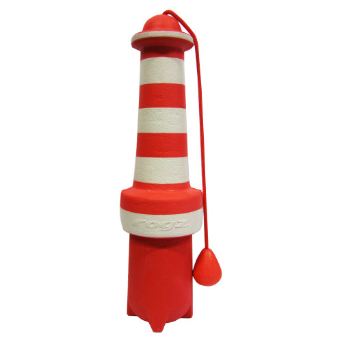 Rogz Lighthouse 250mm - най-плуващата кучешка играчка за весели мокри игри