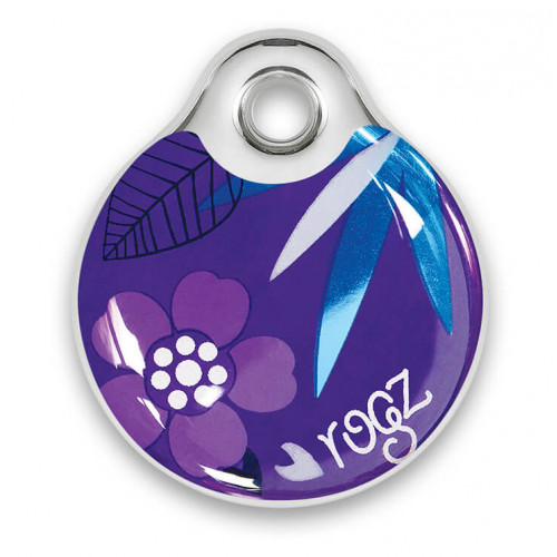 Rogz ID Tag - Purple Forest