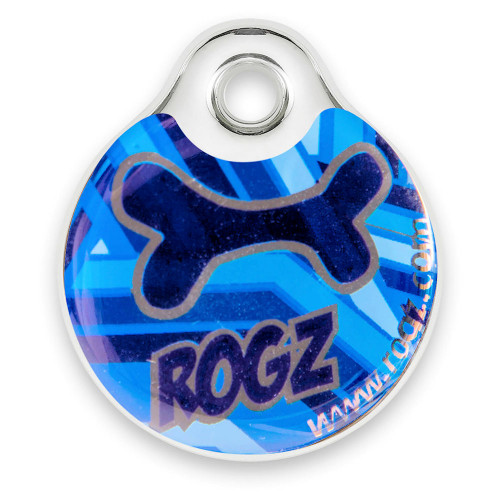 Rogz ID Tag - Navy Zen