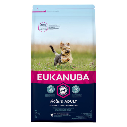 Храна за кучета от породи играчки Eukanuba Adult Dog Toy - 2кг