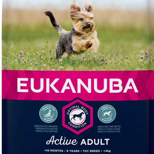 Храна за кучета от породи играчки Eukanuba Adult Dog Toy - 2кг