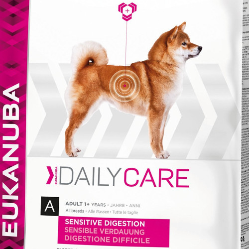 Храна за кучета с проблемен стомах Eukanuba Daily Care Dog Sensitive Digestion (2.5кг)