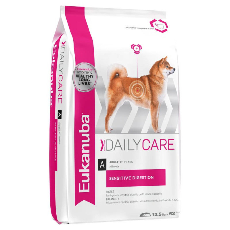 Храна за кучета с проблемен стомах Eukanuba Daily Care Dog Sensitive Digestion 12.5кг