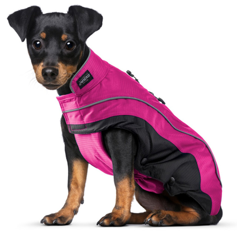 Луксозно кучешко яке за студено и влажно време Rogz SnowSkin Pink