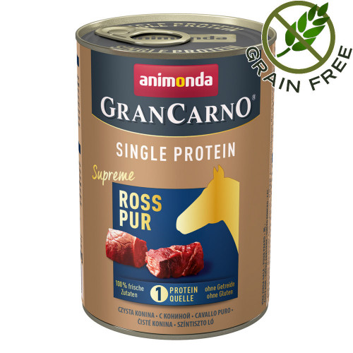 GranCarno Single Protein Supreme Horse Pure - 400гр