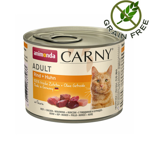 Carny® Cat Beef & Chicken - 6 х 200 гр