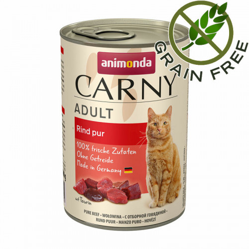 Консерва за котки - монопротеин от говеждо - Animonda Carny® Cat Beef Pure - 400 гр