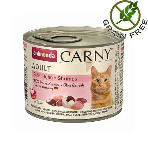 Carny® Cat Turkey, Chicken & Shrimps - 200 гр