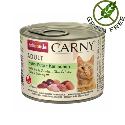 Carny® Cat Chicken, Turkey & Rabbit - 200 гр