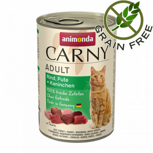 Carny® Cat Beef, Turkey & Rabbit - 400 гр