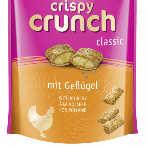 Вкусно котешко лакомство Crispy Crunch с пилешко - 60гр