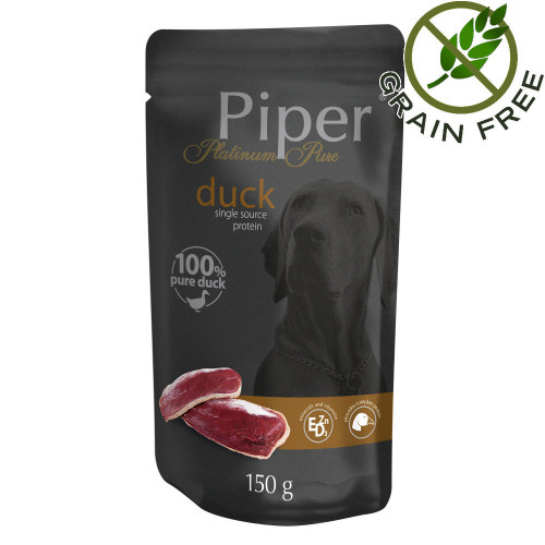 Piper® Platinum Pure с патица - 150гр