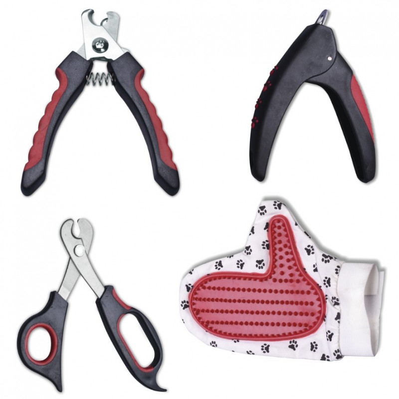 Груминг комплект за кучета от малки породи 4 части - Pet Nail Clipper Set