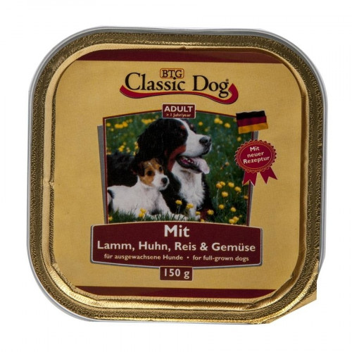 Пастет за кучета Hega Classic Dog Lamb & Chicken - 150 гр