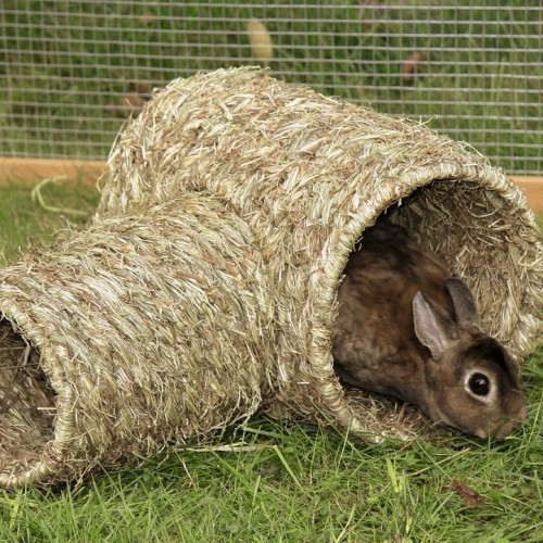 Сламен тунел  за гризачи Nature Tunnel