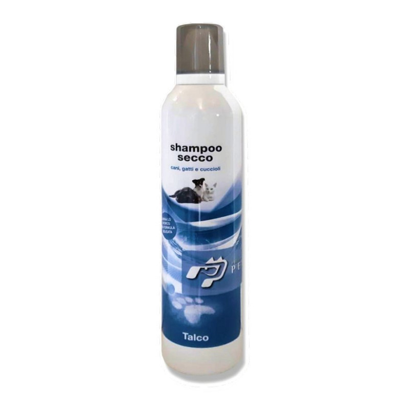 Сух шампоан за ежедневна хигиена на кучета и котки - Professional Pets Shampoo Secco Talco 400 мл