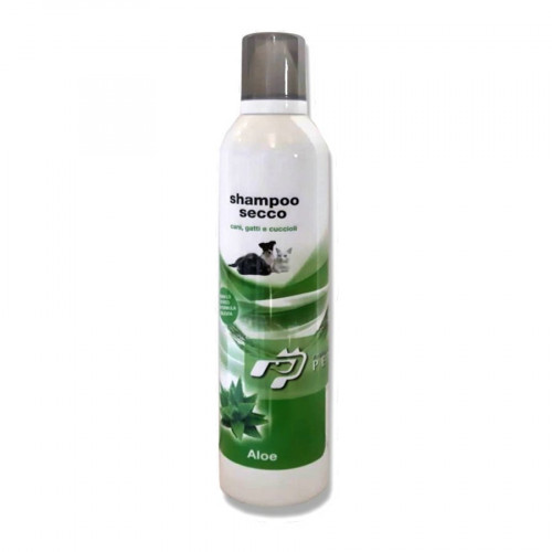Сух шампоан за ежедневна хигиена на кучета и котки - Professional Pets Shampoo Secco Aloe 400 мл