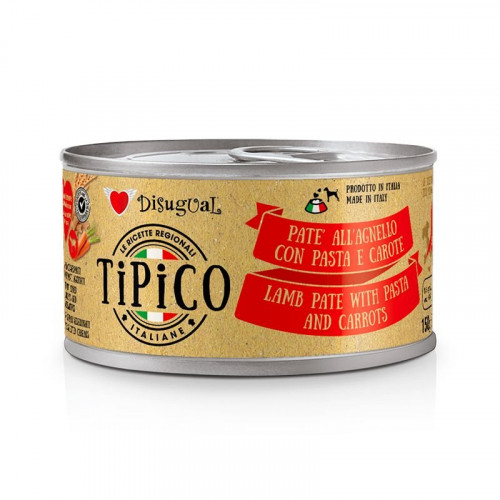 Tipico Dog с агнешко, паста и моркови - 150 гр