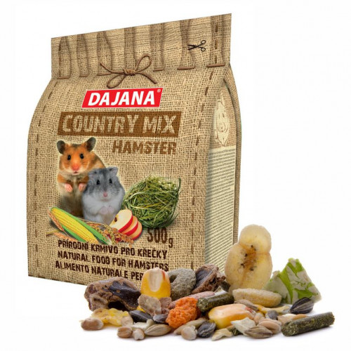 Първокачествена храна за хамстери Dajana Country Mix Hamster - 500 гр