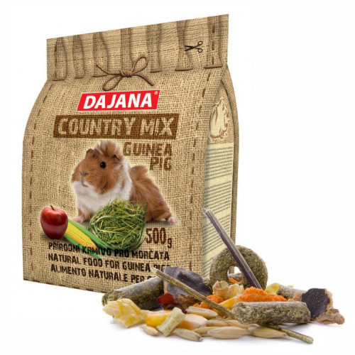 Качествена храна за морски свинчета Dajana Country Mix Guinea Pig - 500 гр